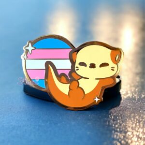Trans Otter Pin Trans Otter Pin